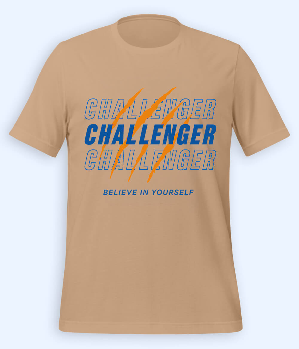 Beige Believe in Yourself T-Shirt (Unisex)