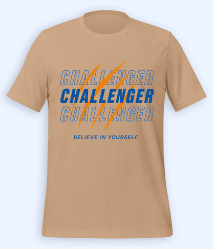 Beige Believe in Yourself T-Shirt (Unisex)