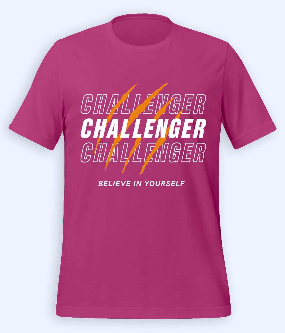 Light Purple Believe in Yourself T-Shirt (Unisex)