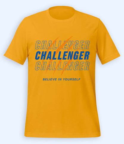 Mustard Believe in Yourself T-Shirt (Unisex)