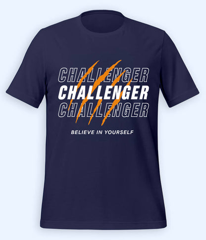 Navy Believe in Yourself T-Shirt (Unisex)