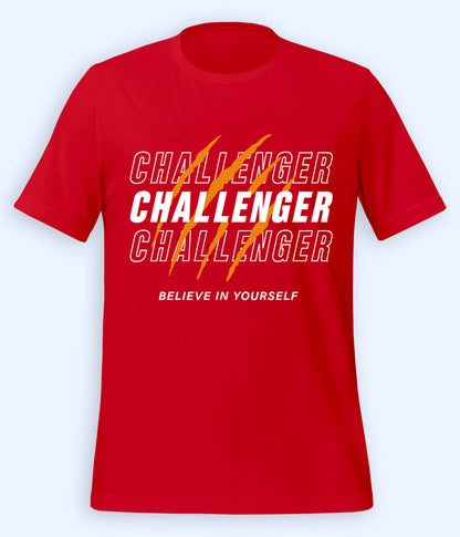 Red Believe in Yourself T-Shirt (Unisex)