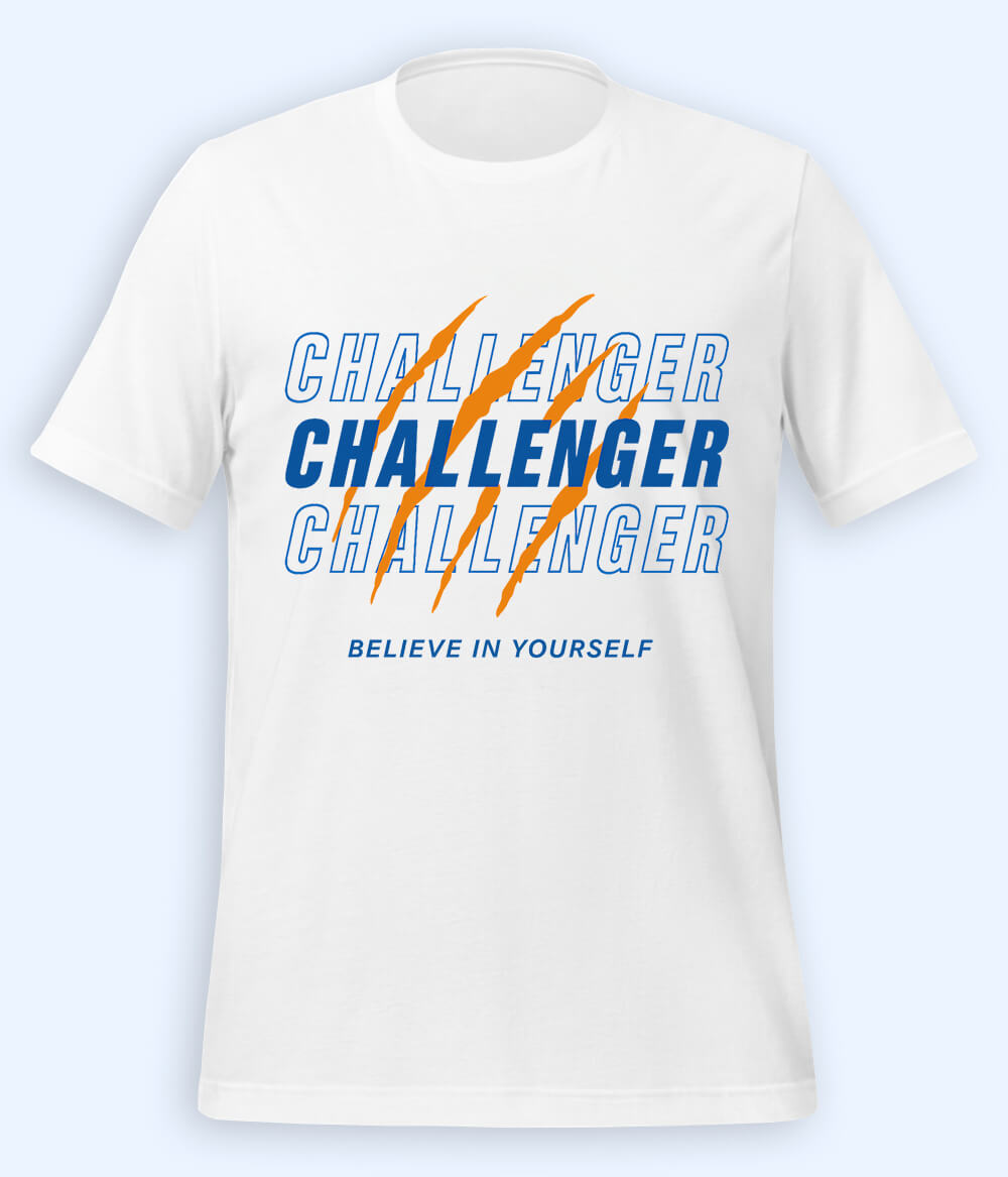 White Believe in Yourself T-Shirt (Unisex)