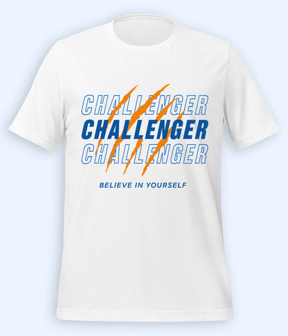 White Believe in Yourself T-Shirt (Unisex)