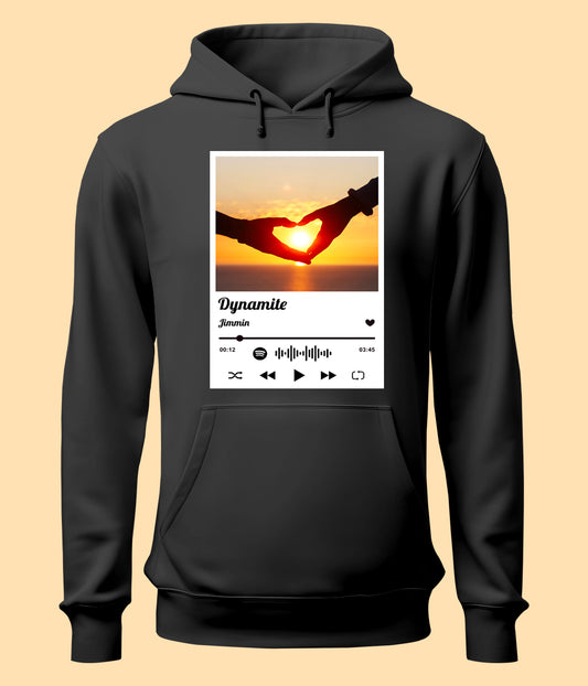 Custom Spotify Music Hoodie (Unisex)