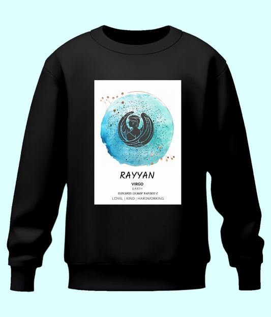 Horoscope Men Sweatshirt (Customizable)