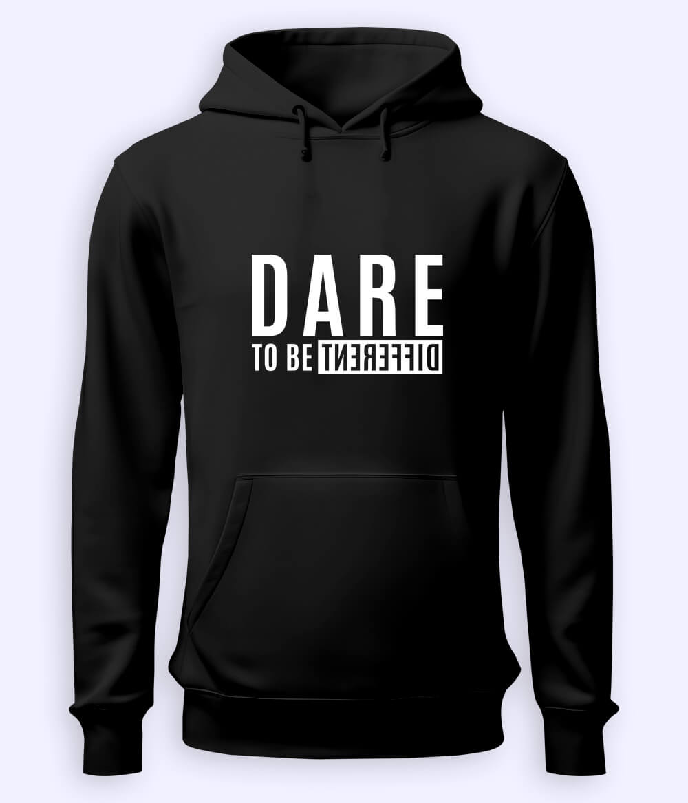 Dare To Be Different Pullover Hoodie (Unisex)