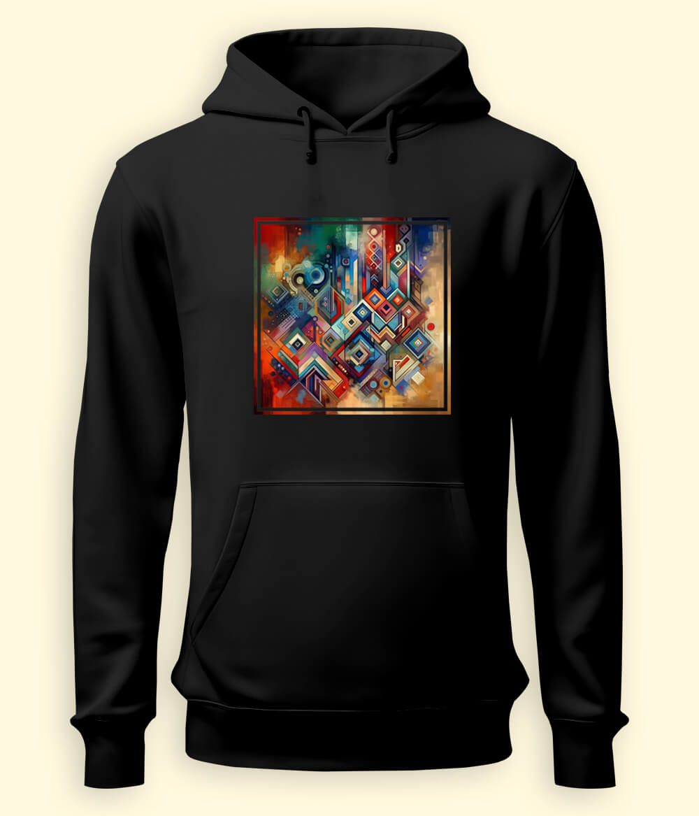 Abstract Sindhi Design Hoodie