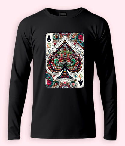 Ace of Spades Long Sleeve T-Shirt