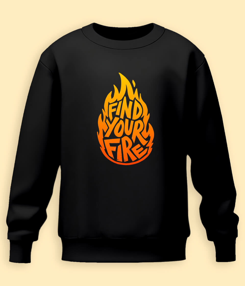 Bonfire Winter Night Sweatshirt