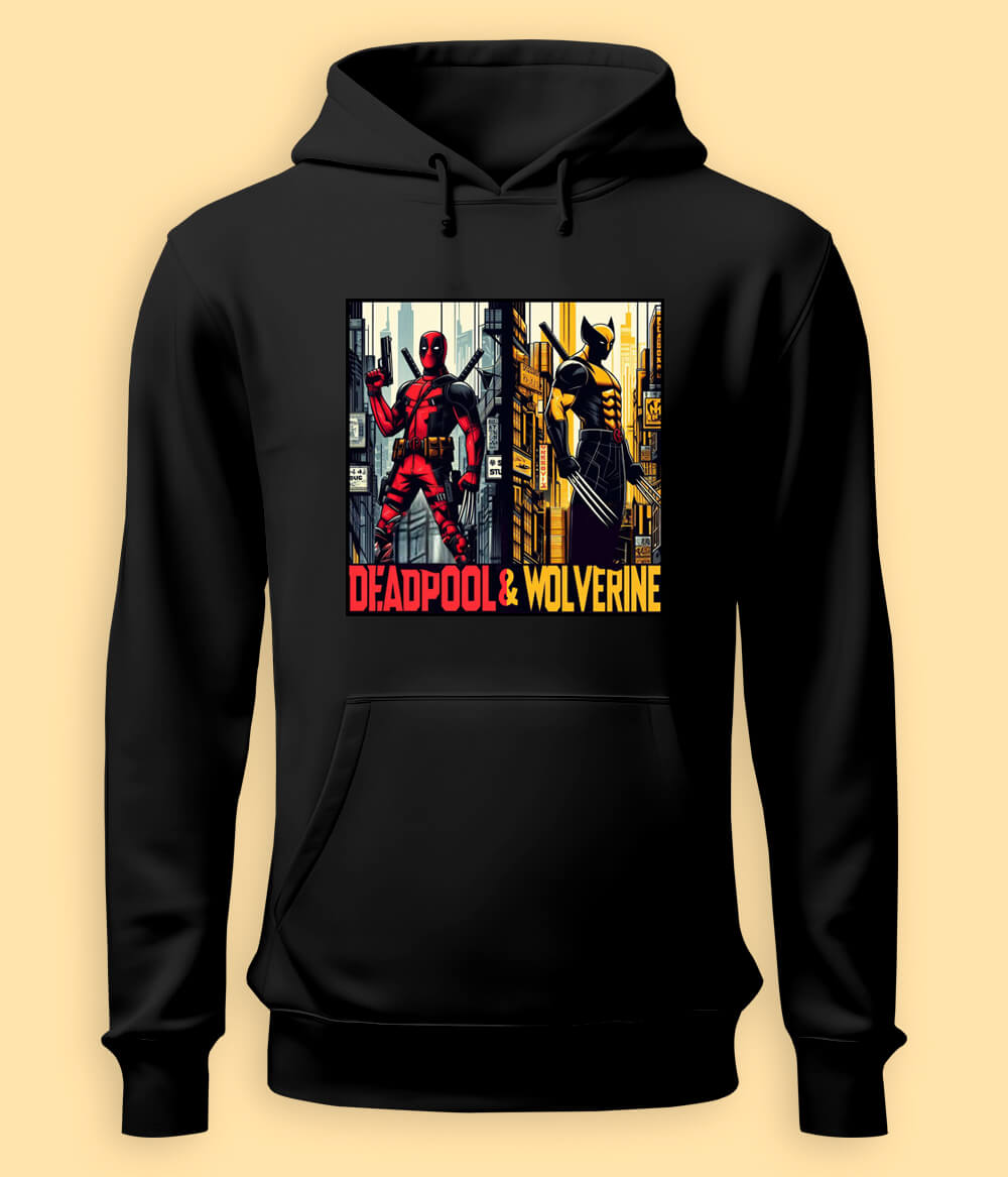 Deadpool and Wolverine Hoodie