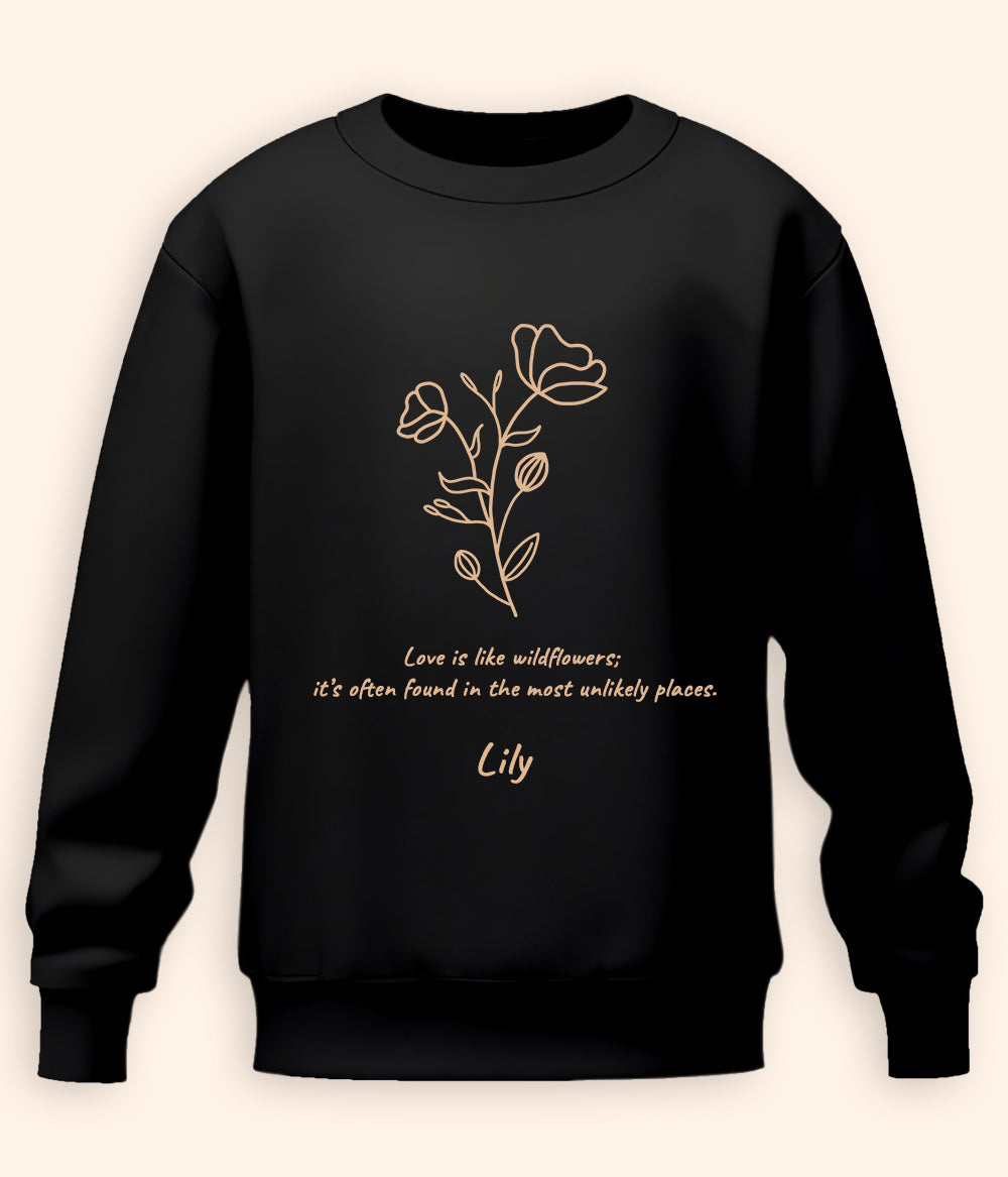 Flower Blossom Sweatshirt 