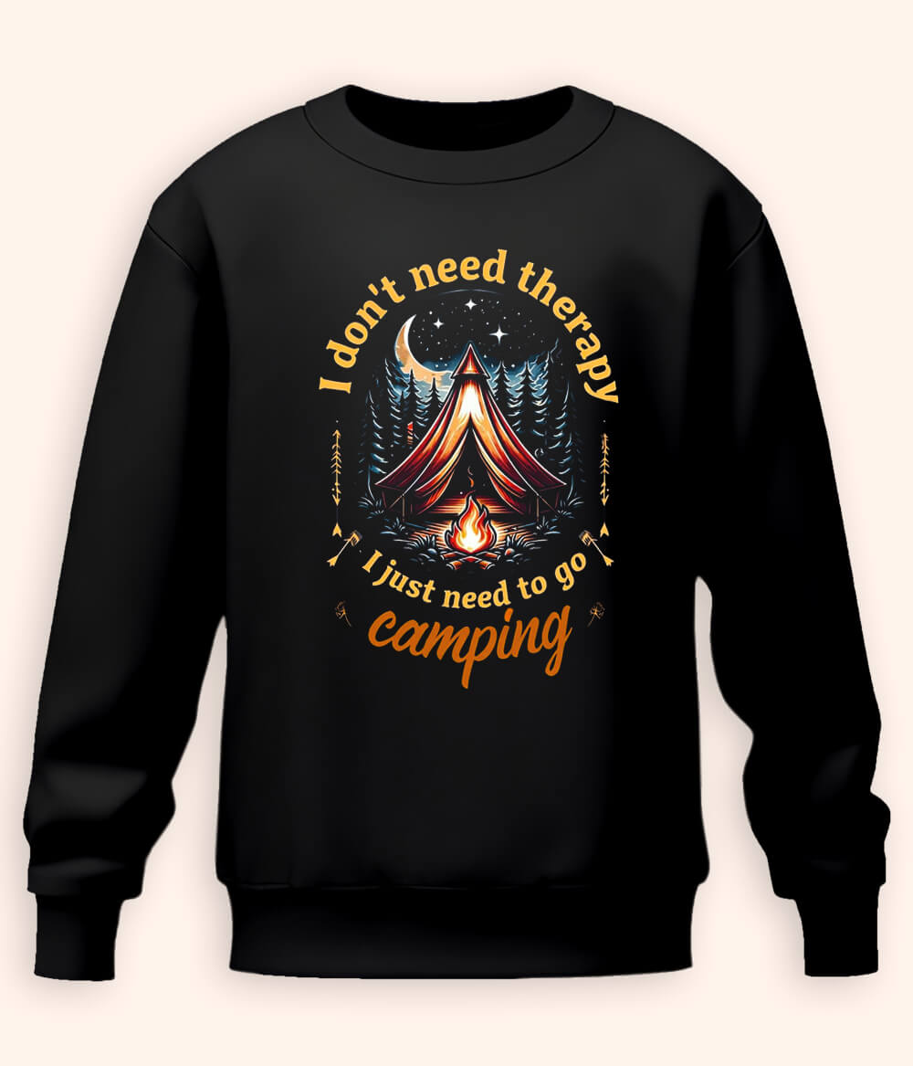 Go Camping Sweatshirt (Unisex)