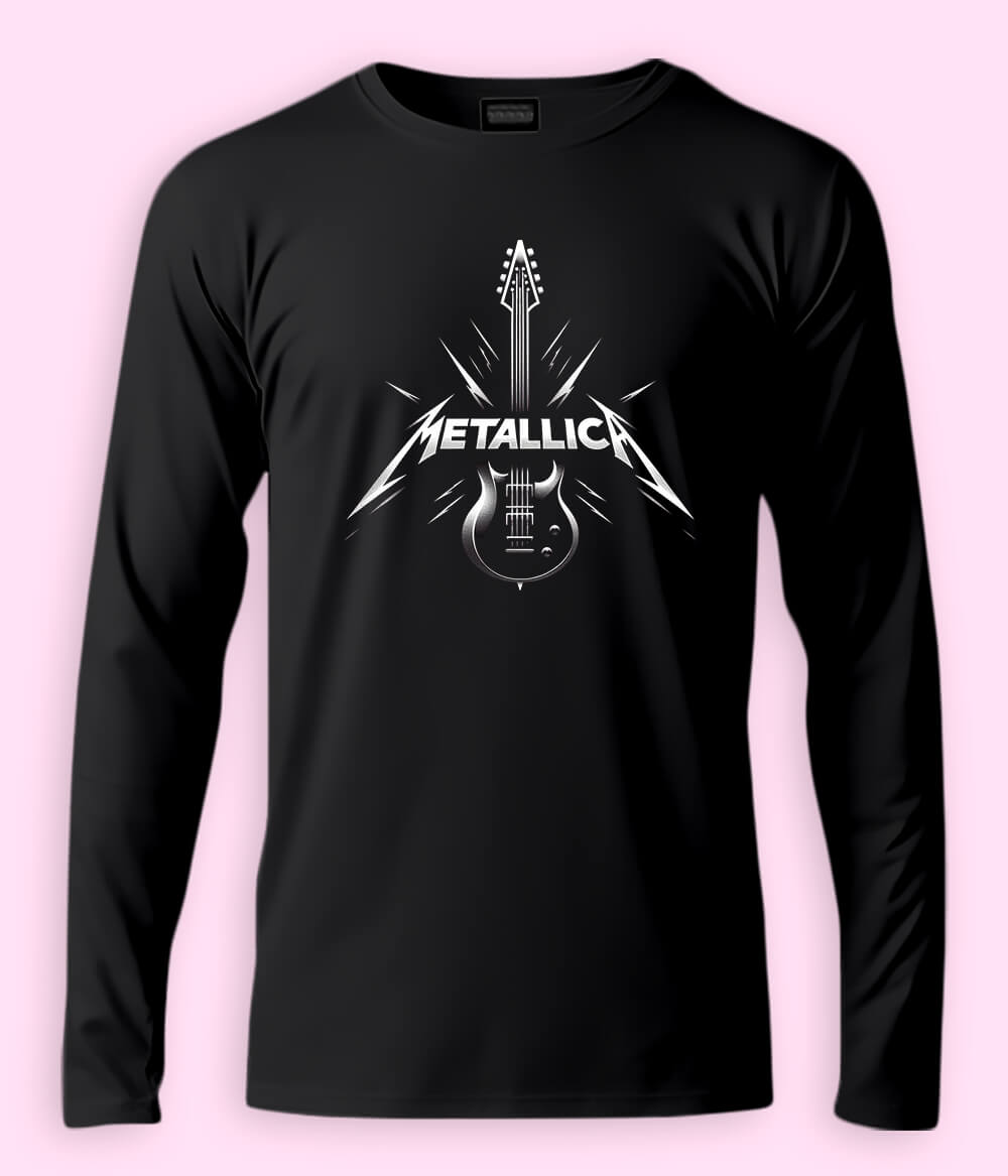 Heavy Metal Lovers Metallica Long Sleeve Tees