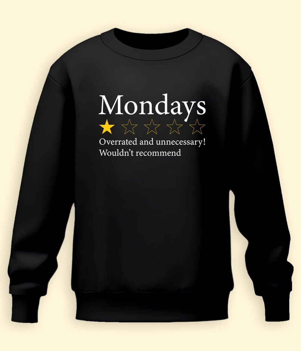 Monday Meme Sweatshirts (Unisex)