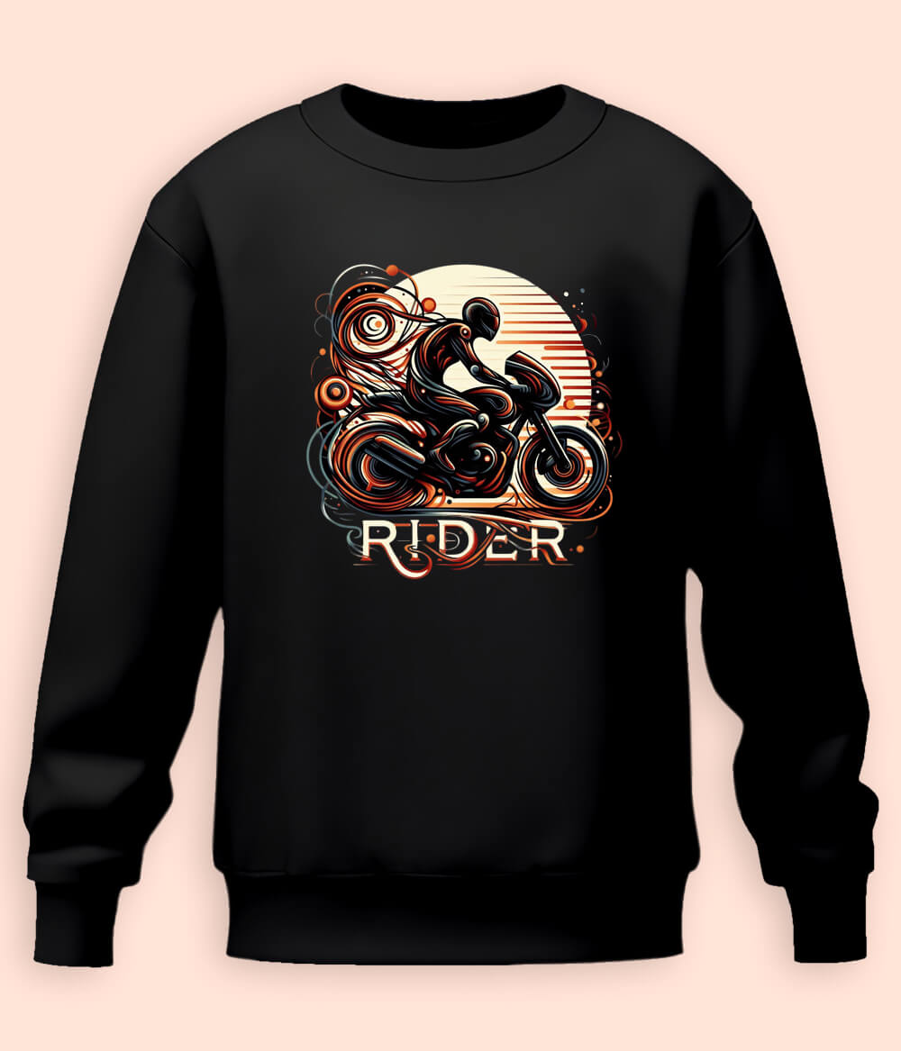 Motorcycle Rider Sweatshirts (Unisex)