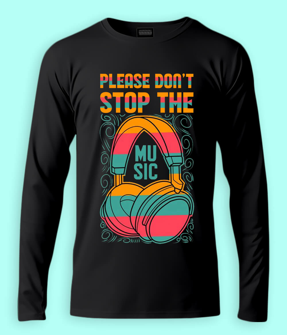 Music Long-Sleeved Shirts | Unique Designs (Unisex)