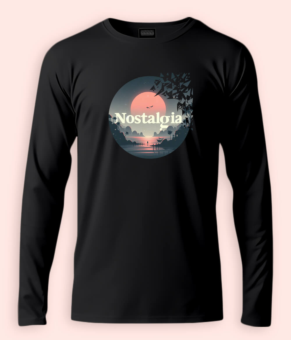 Tropical Nostalgia Long Sleeve Tee