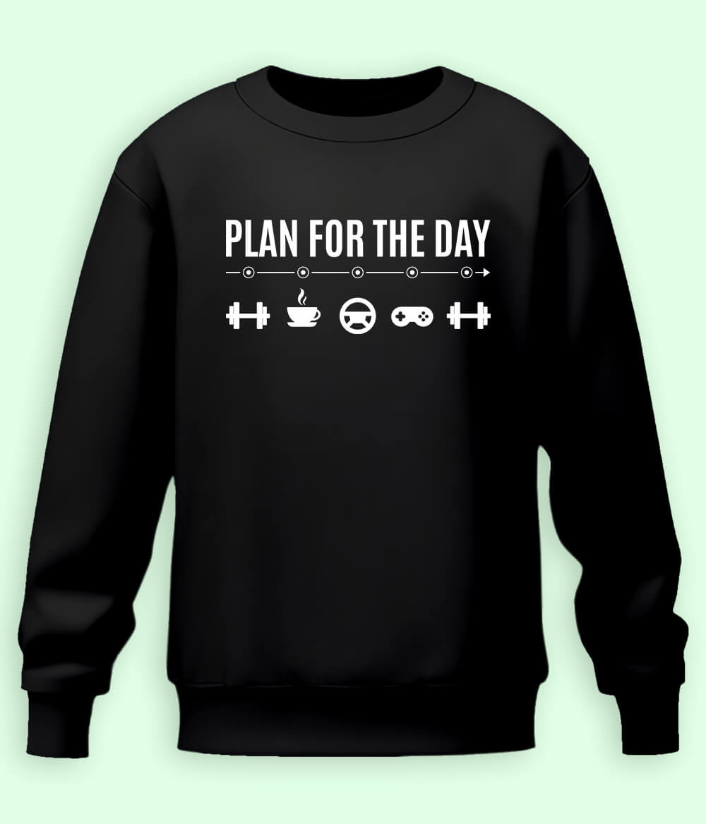 Workout Schedule Sweatshirt (Unisex)