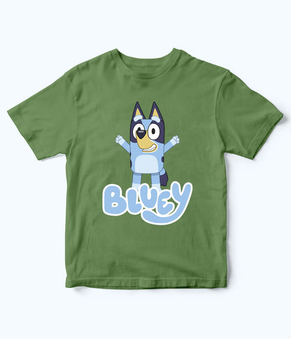Bluey Knorr Green Shirt for Kids