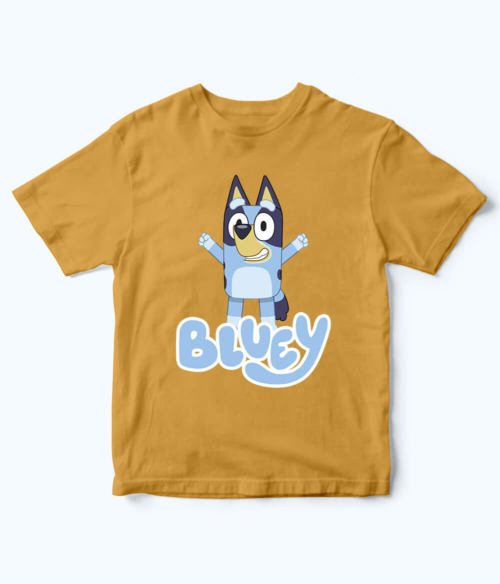 Bluey Mustard Shirt for Kids