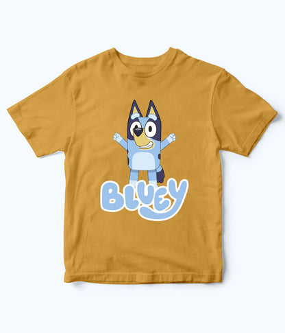 Bluey Mustard Shirt for Kids
