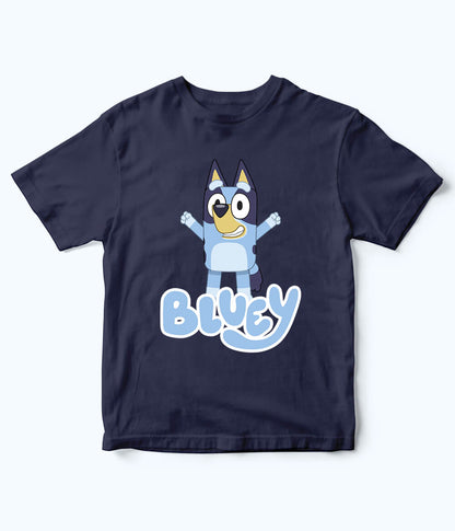 Bluey Navy Shirt for Kids