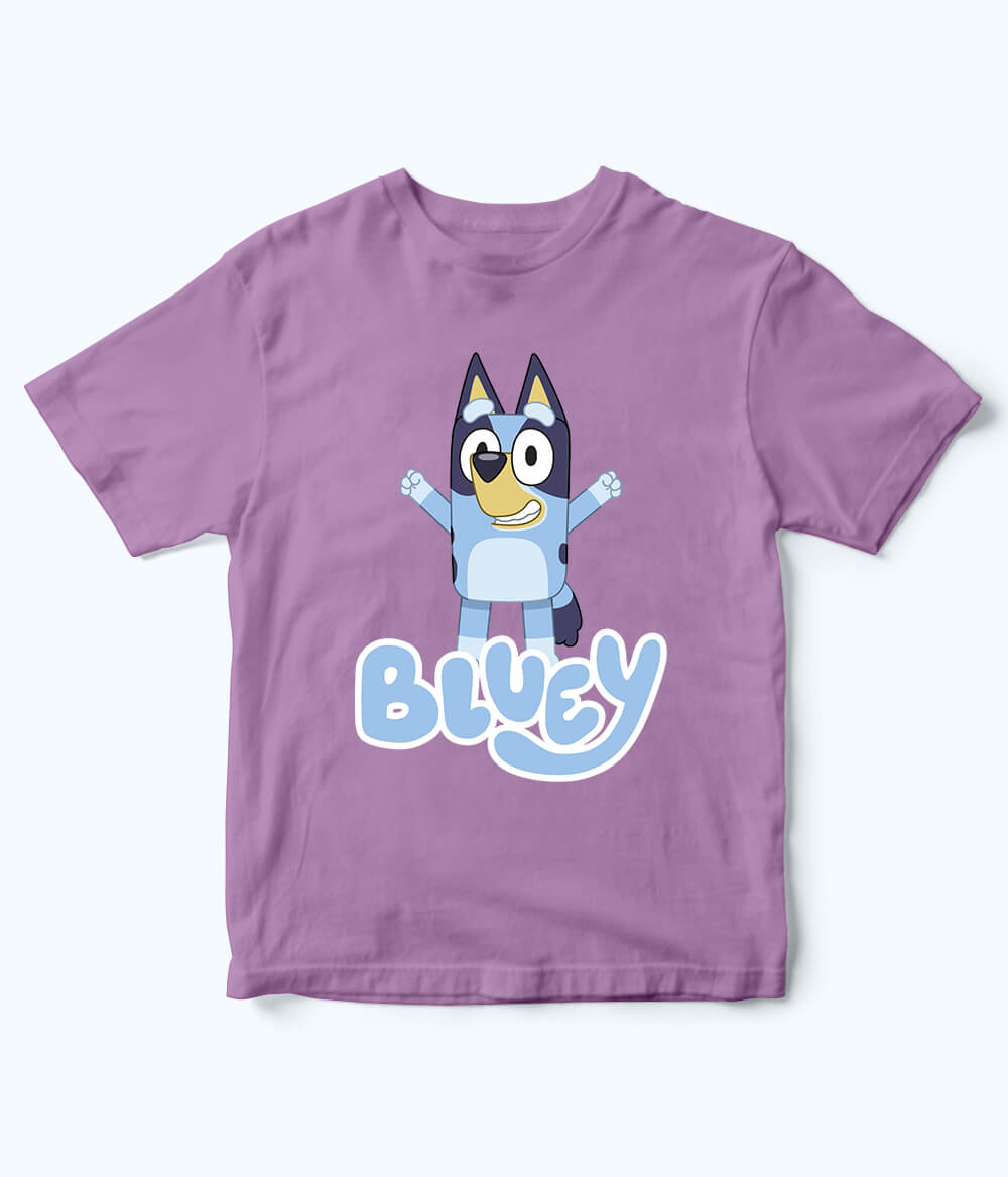 Bluey Purple Shirt for Kids