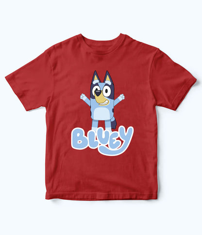 Bluey Red Shirt for Kids