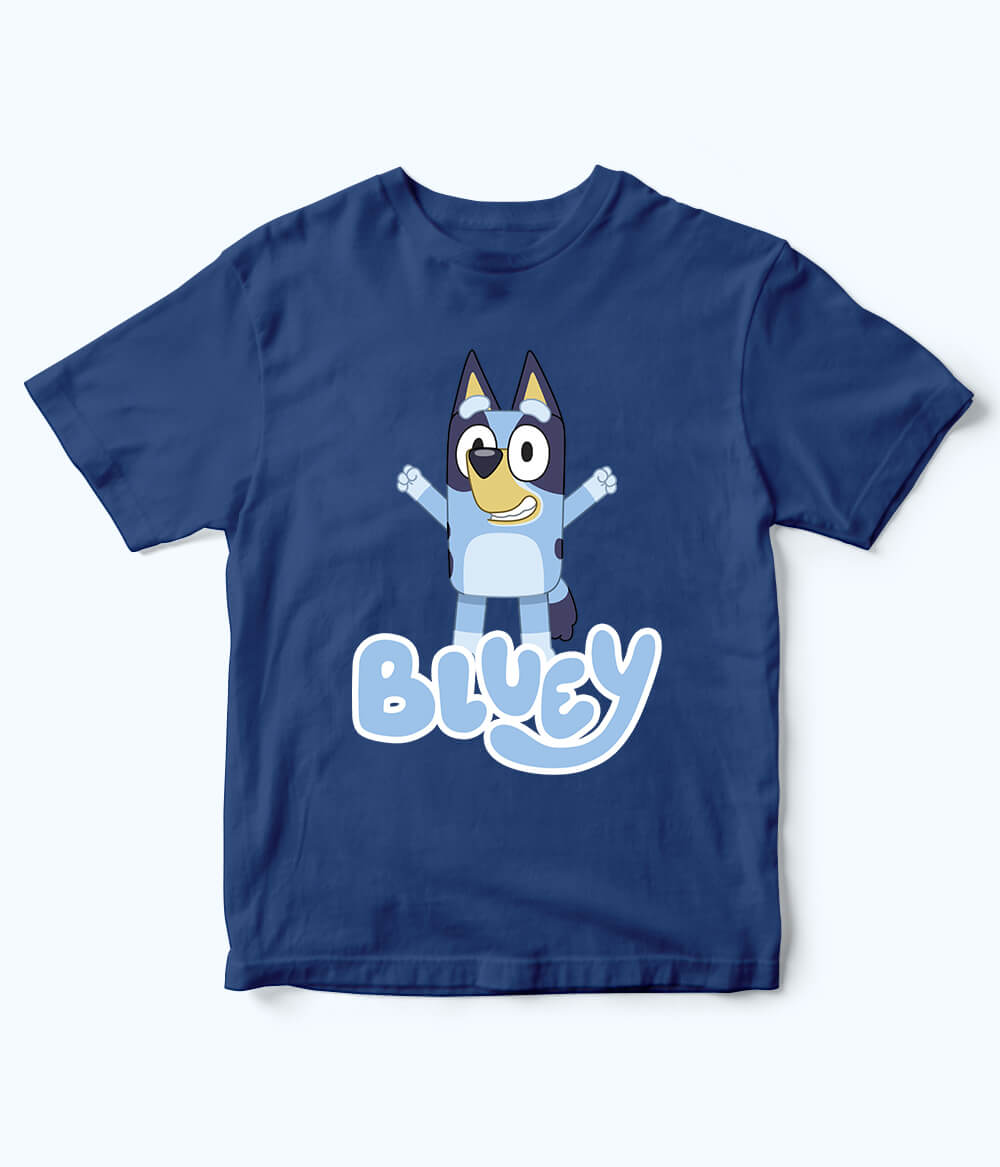 Bluey Royal Blue Shirt for Kids