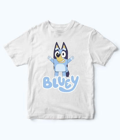 Bluey White Shirt for Kids