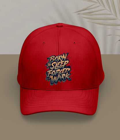 Red Born To Sleep Cap