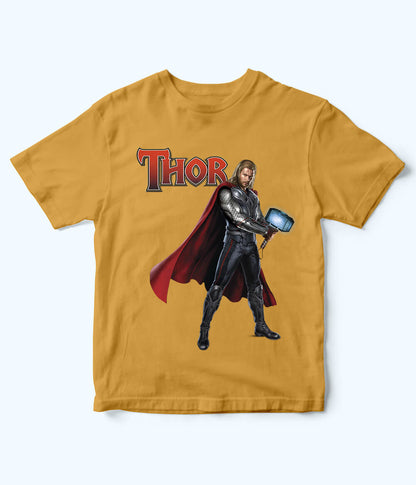Boys Thor Mustard Shirt