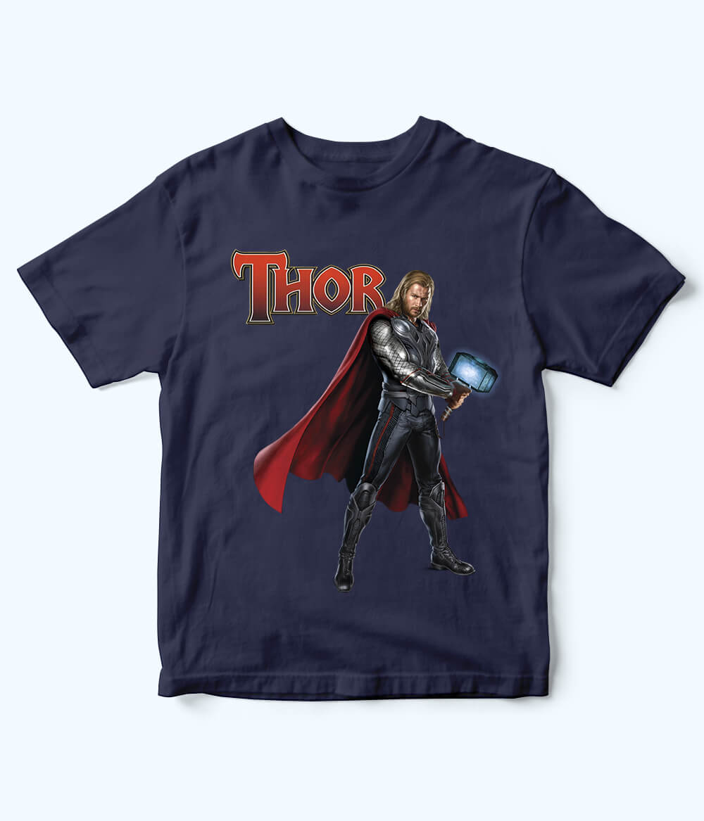 Boys Thor Navy Shirt