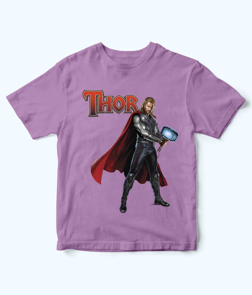 Boys Thor Purple Shirt