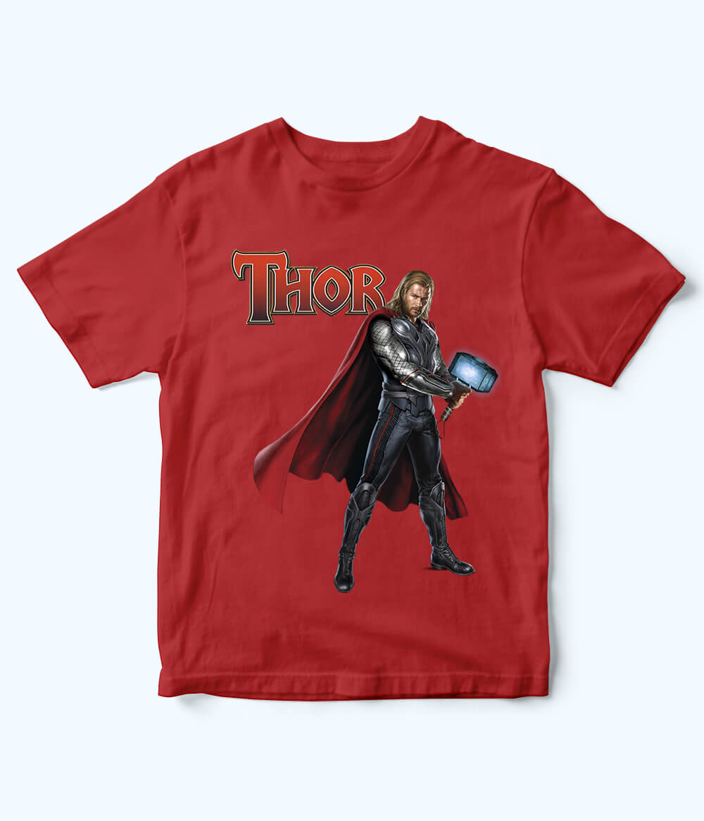 Boys Thor Red Shirt