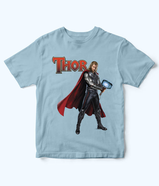 Boys Thor Sky Blue Shirt