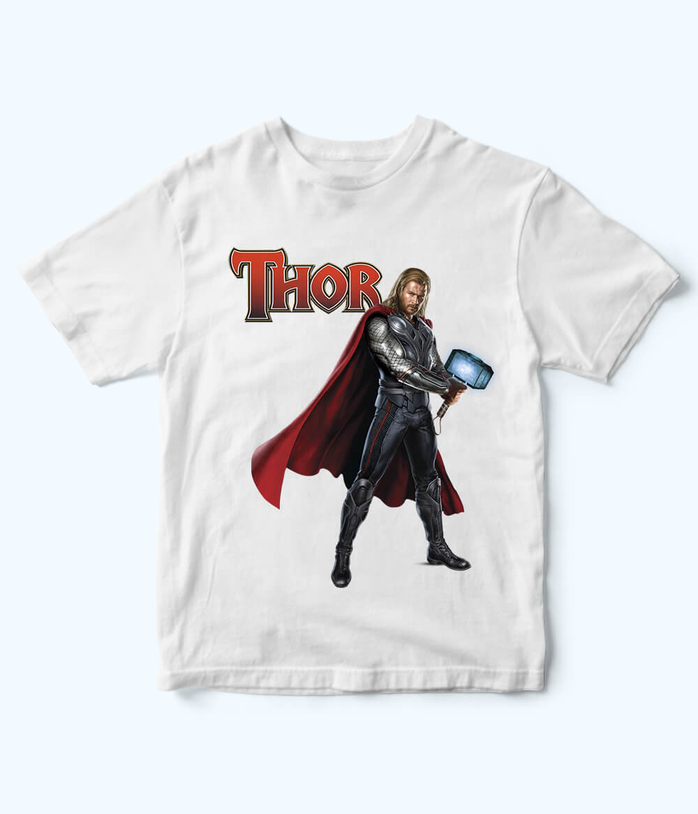 Boys Thor White Shirt