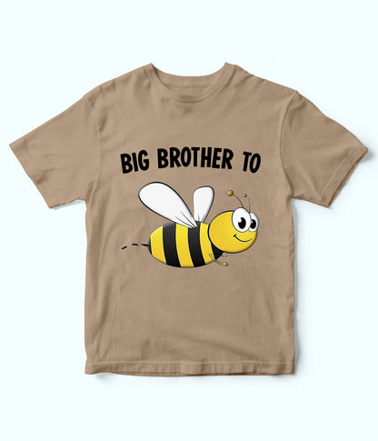 Beige Brother to be T-Shirt