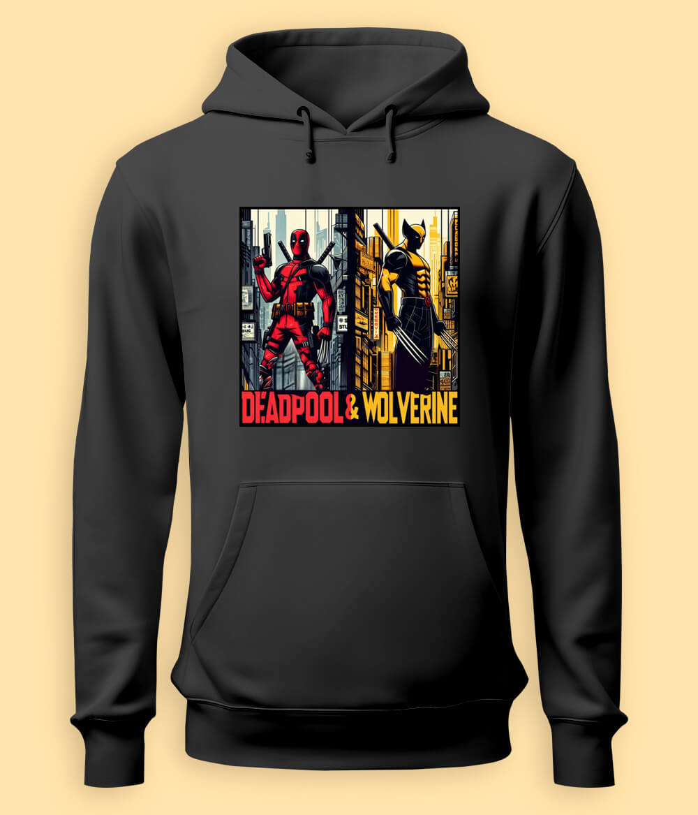 Deadpool and Wolverine Hoodie