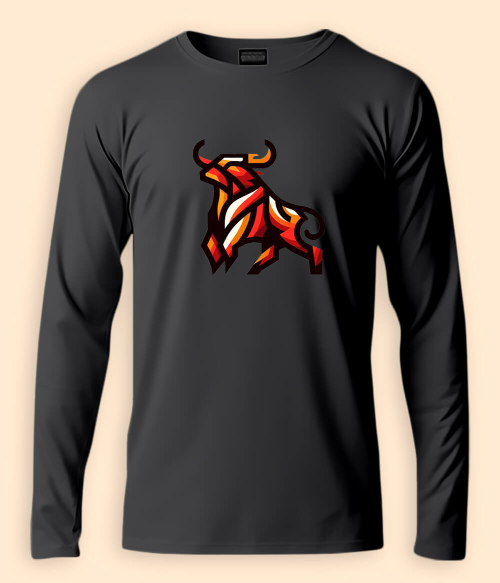 Bull Power Long Sleeve T-Shirt