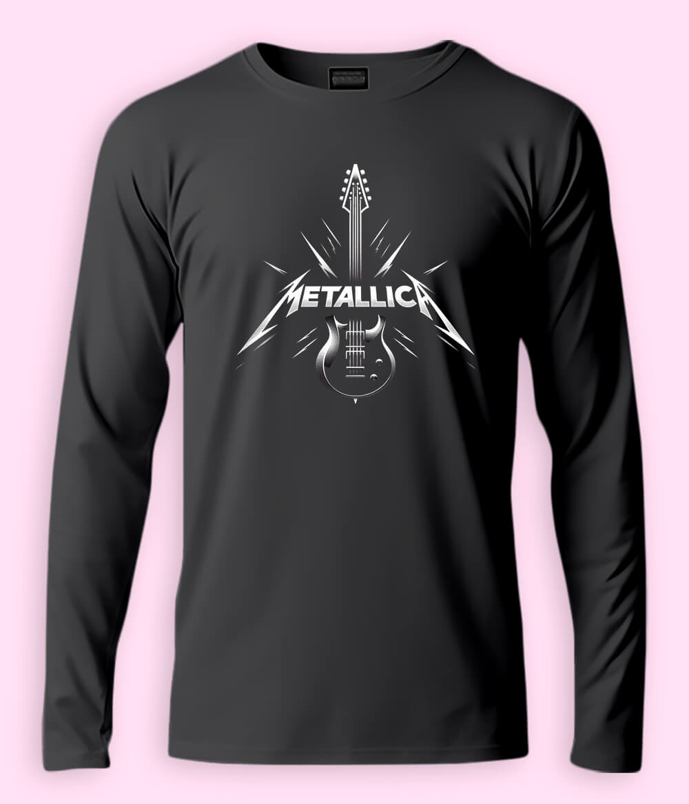 Heavy Metal Lovers Metallica Long Sleeve Tees