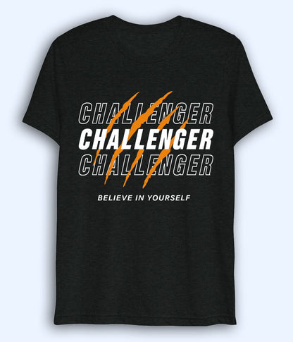 Black Challenger Dri Fit T-Shirt (Unisex)