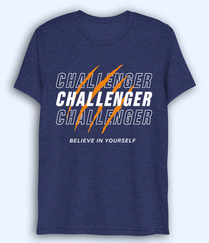 Navy Challenger Dri Fit T-Shirt (Unisex)