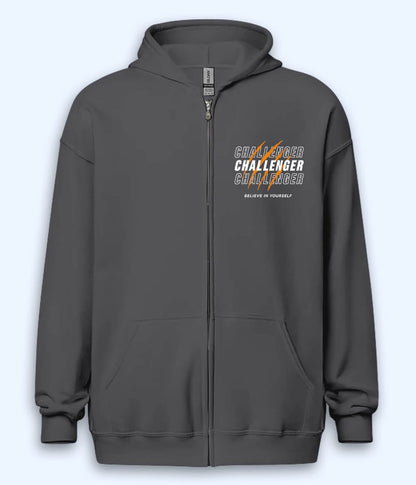 Challenger Zipper Hoodie (Unisex)