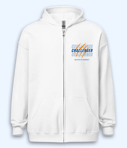 Challenger Zipper Hoodie (Unisex)