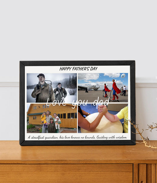 Personalized Champion of Love Collage Frame | Heartfelt Gift Idea