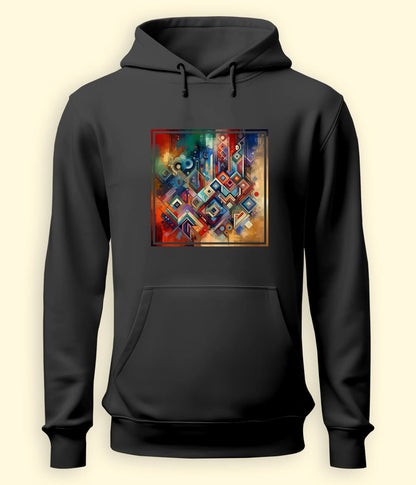 Abstract Sindhi Design Hoodie