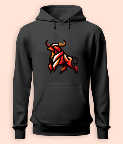 Bull Power Unisex Hoodie (Unisex)