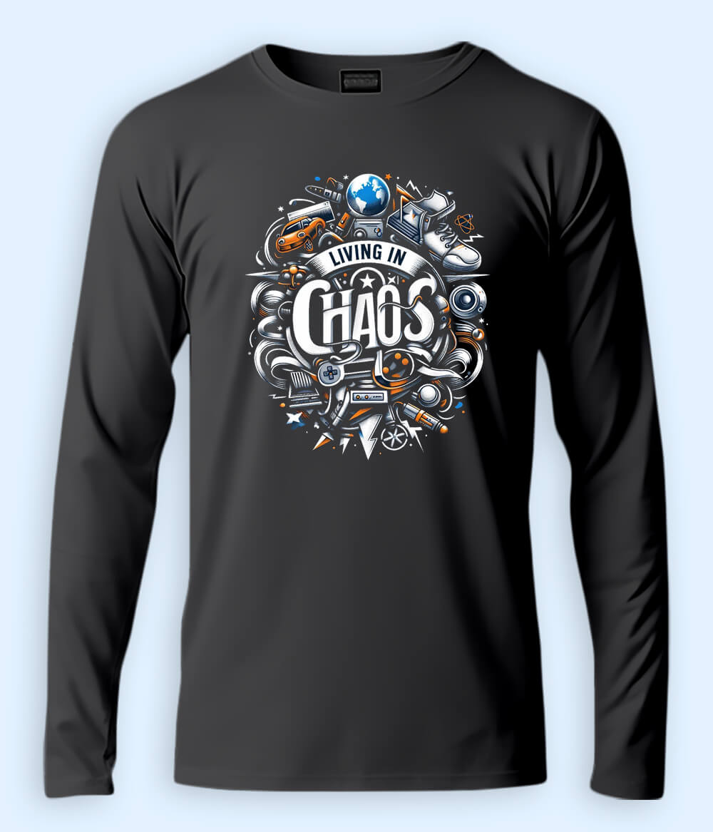 Chaos Long Sleeve T-Shirts (Unisex)